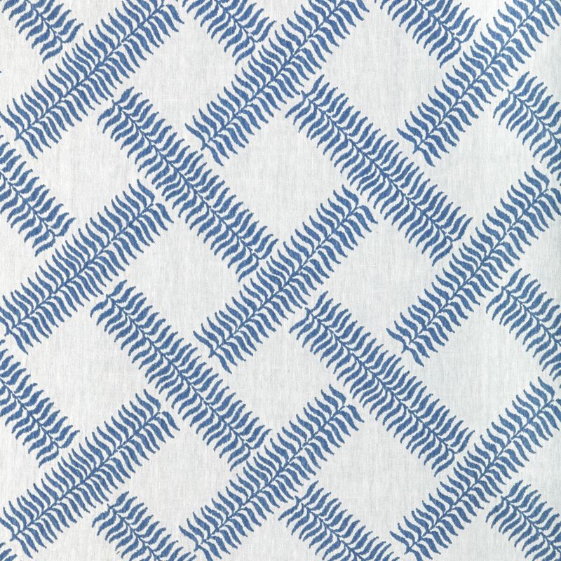 Lee Jofa Fabric 2022105.550 Garden Trellis Weave Blue