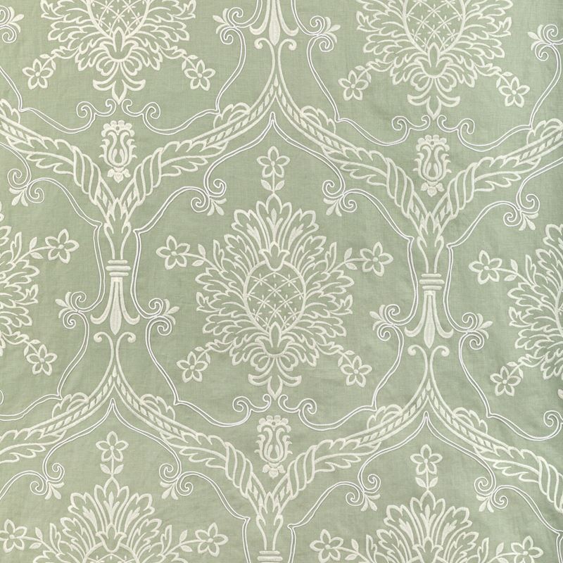 Lee Jofa Fabric 2022110.123 Hayes Embroidery Celery