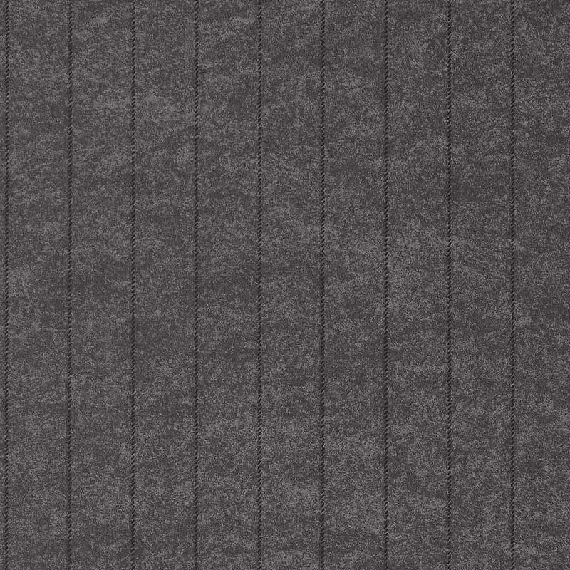 Phillip Jeffries Wallpaper 2144 Vinyl Savile Suiting Pinstripe Black on Granite