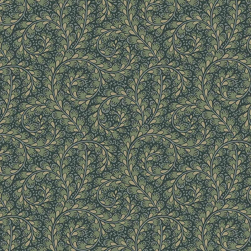 Schumacher Wallpaper 2258 Wild Ferns Spruce