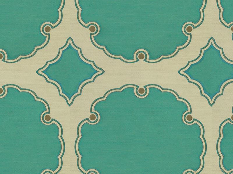 Kravet Couture Fabric 31272.13 Interpretation Turquoise