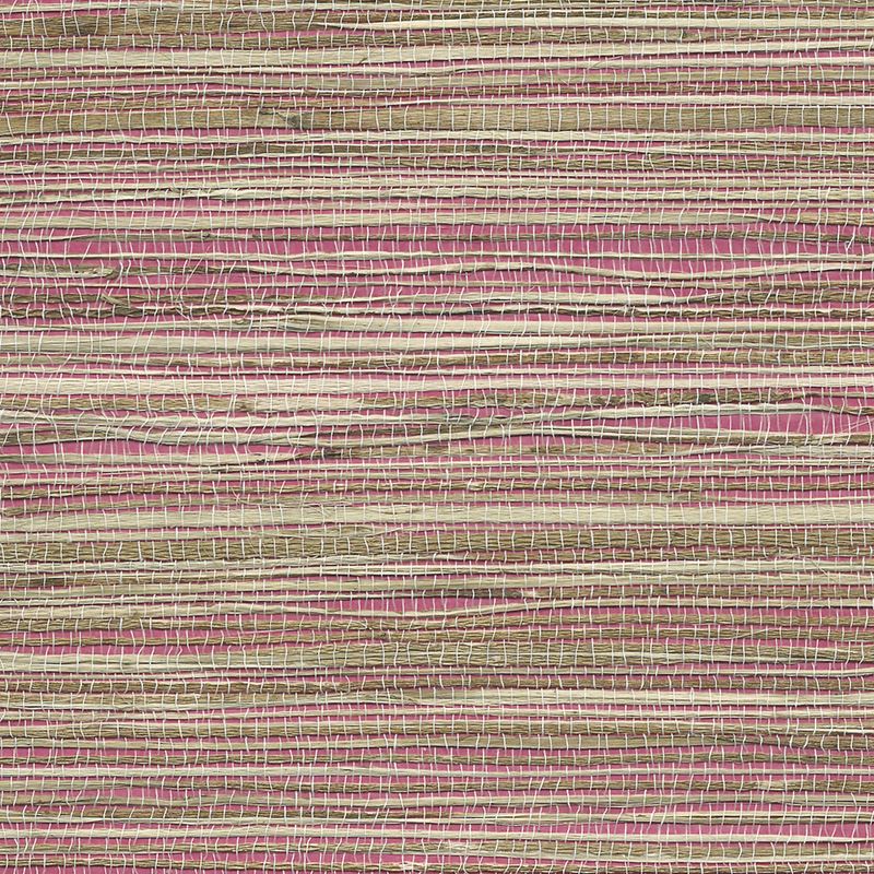 Phillip Jeffries Wallpaper 3376 Grass Roots Pink Passion