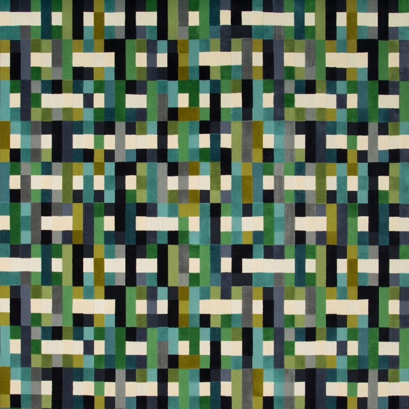 Kravet Couture Fabric 34916.315 Abstract Moment Peacock