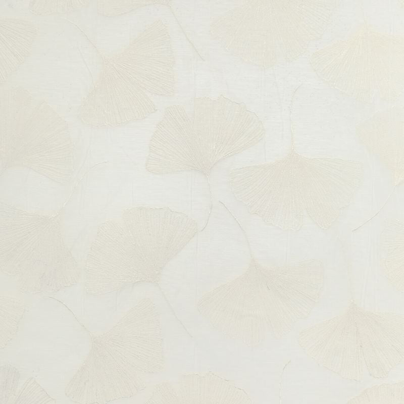 Kravet Couture Fabric 4949.1116 Gingko Leaf Pearl