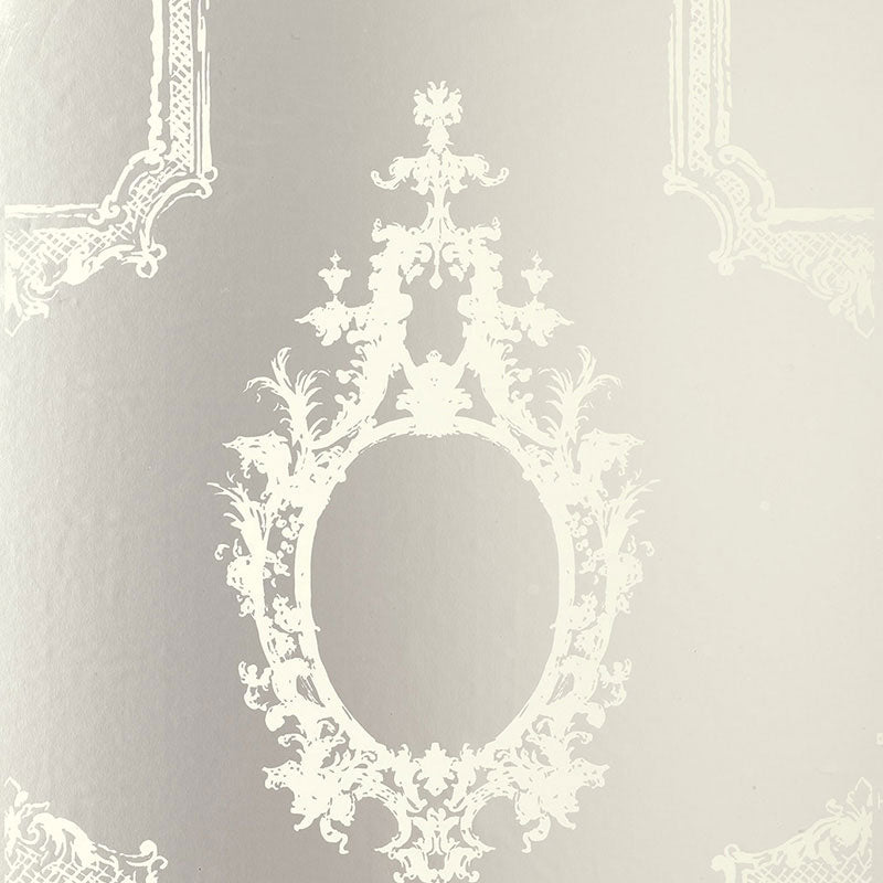 Schumacher Wallpaper 5003291 Go Baroque Mirror