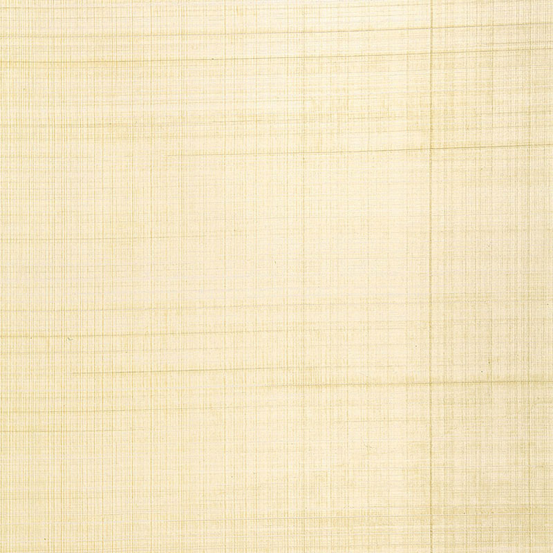 Schumacher Wallpaper 5005780 Brushed Plaid White Gold