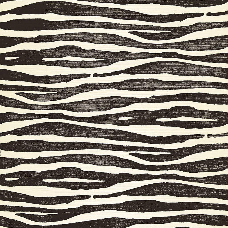 Schumacher Wallpaper 5006132 Ripple Zebra