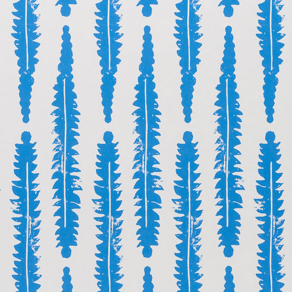 Schumacher Wallpaper 5011113 Fern Blue