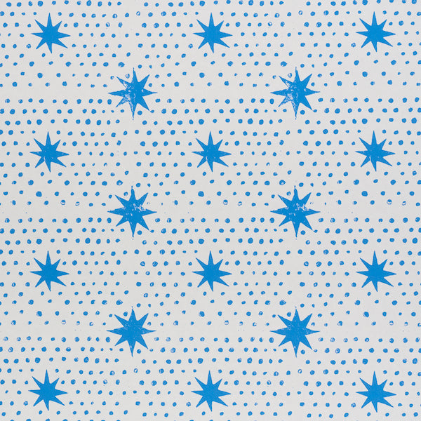 Schumacher Wallpaper 5011170 Spot & Star Blue