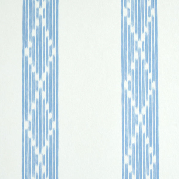 Schumacher Wallpaper 5011532 Sequoia Stripe Blue