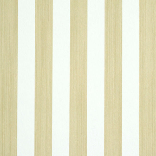 Schumacher Wallpaper 5011891 Edwin Stripe Medium Sand