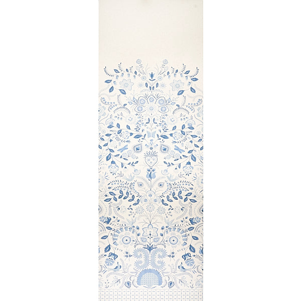 Schumacher Wallpaper 5012151 Orla Panel Blue