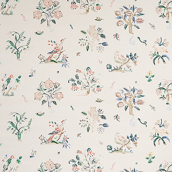 Schumacher Wallpaper 5012211 Magical Menagerie Primary