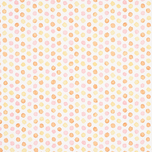 Schumacher Wallpaper 5013101 Mini Bursts Yellow & Pink