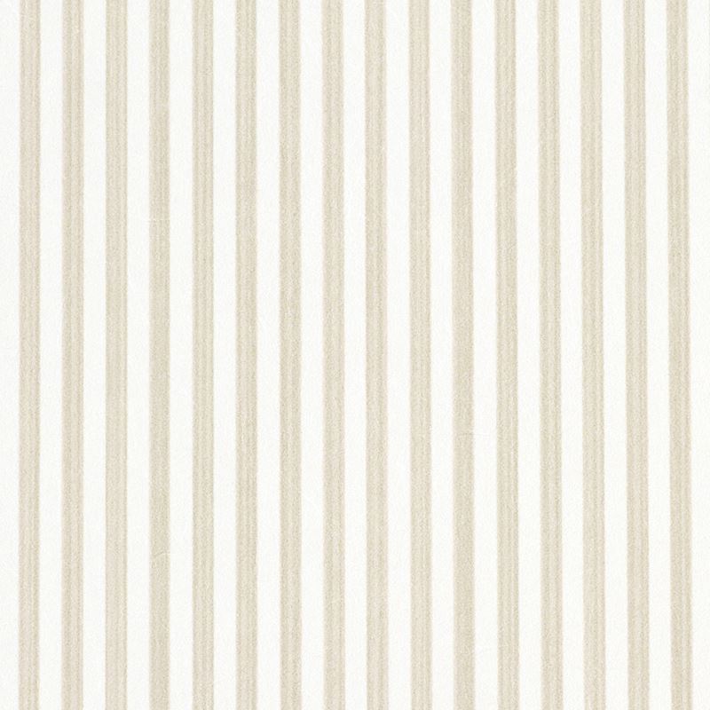 Schumacher Wallpaper 5013601 Edwin Stripe Narrow Straw