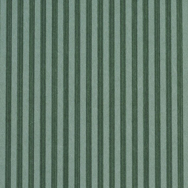Schumacher Wallpaper 5013603 Edwin Stripe Narrow Dark Green