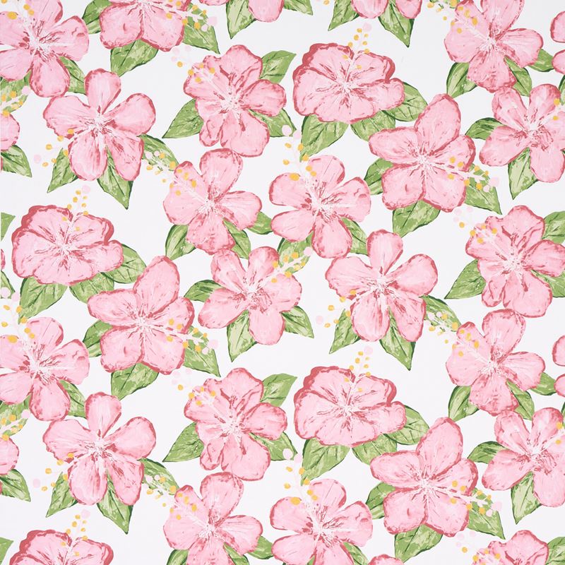 Schumacher Wallpaper 5013811 Fabienne Pink