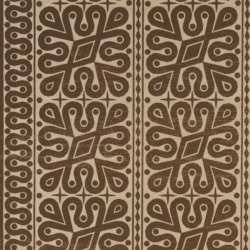 Schumacher Wallpaper 5015410 Borneo Grasscloth Brown
