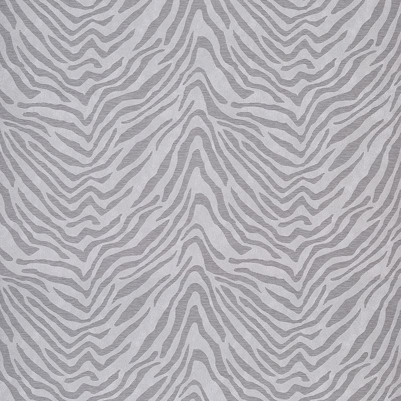 Phillip Jeffries Wallpaper 5390 Zebra Cloth Grevy Grey