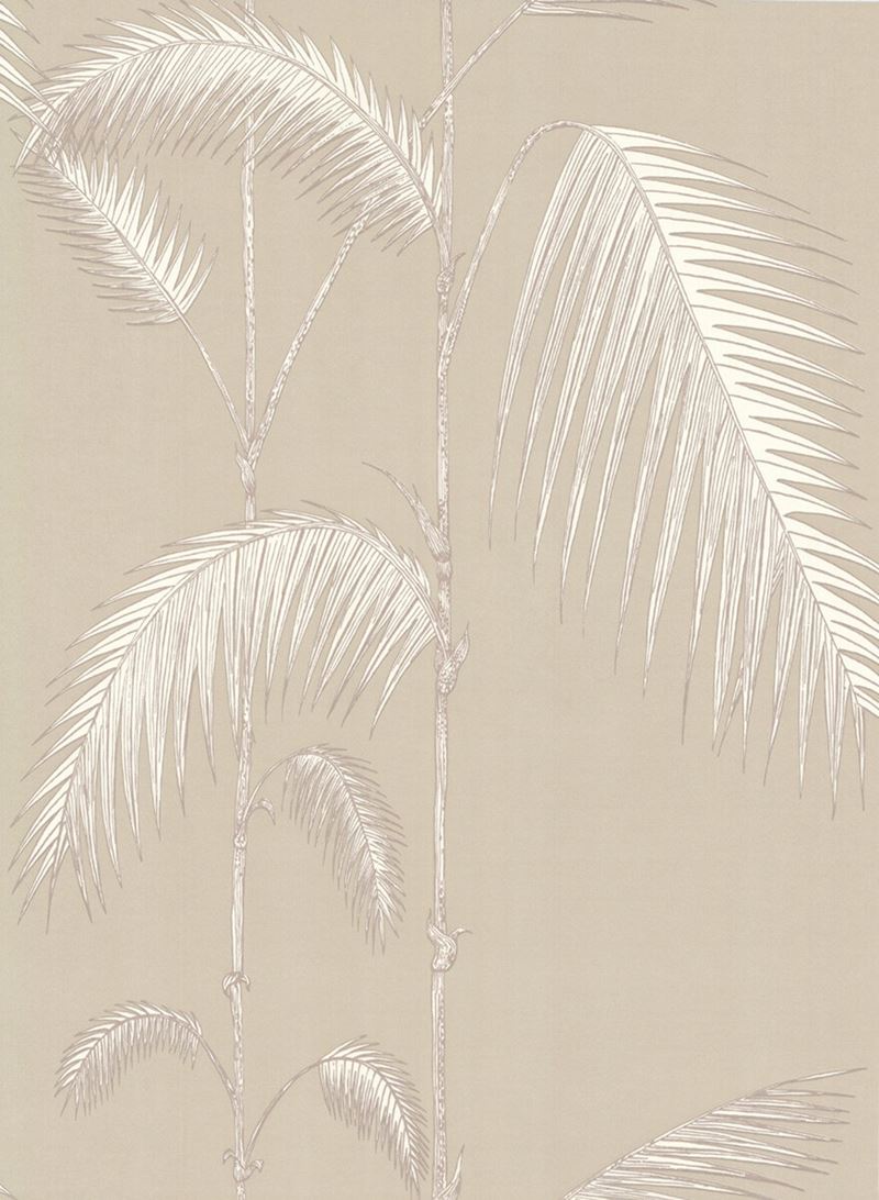 Cole & Son Wallpaper 66/2013.CS Palm Leaves Taupe/W