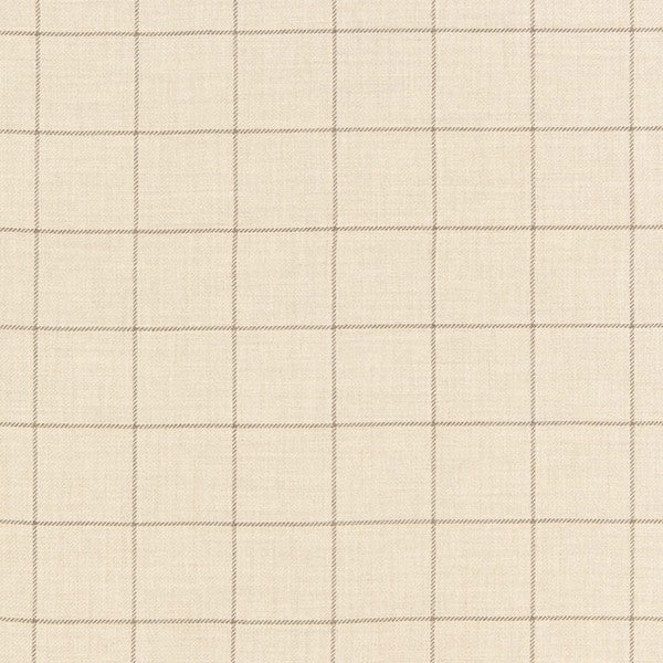 Schumacher Fabric 66771 Bancroft Wool Plaid Malt