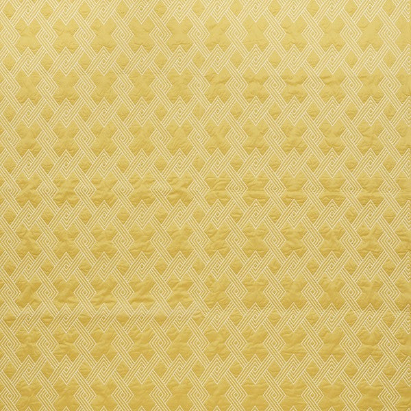 Schumacher Fabric 70140 Hix Yellow