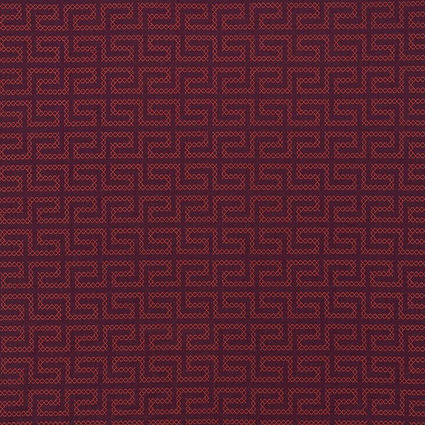 Schumacher Fabric 70234 A Maze Embroidery Berry