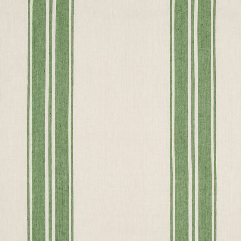 Schumacher Fabric 70873 Brentwood Stripe Leaf Green