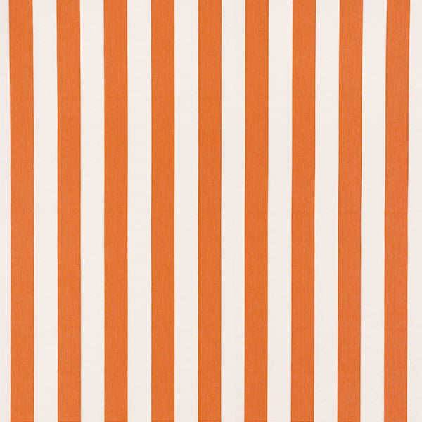 Schumacher Fabric 71328 Andy Stripe Orange