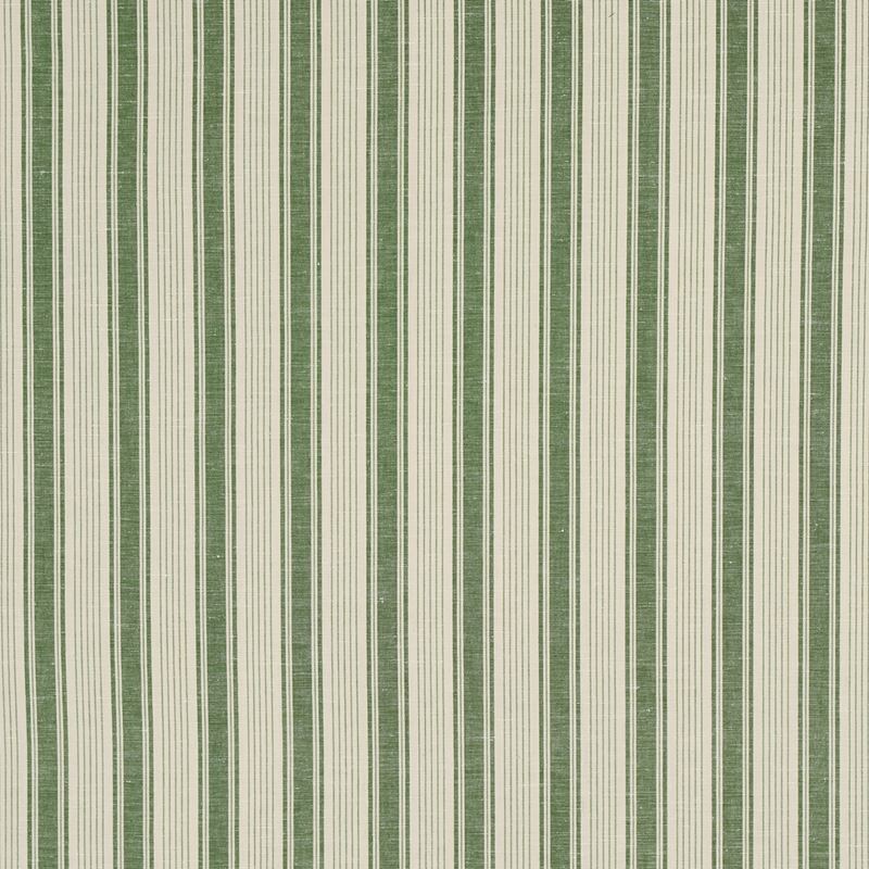 Schumacher Fabric 73005 Ojai Stripe Leaf Green