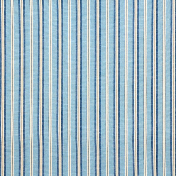 Schumacher Fabric 75503 Lewis Stripe Blue