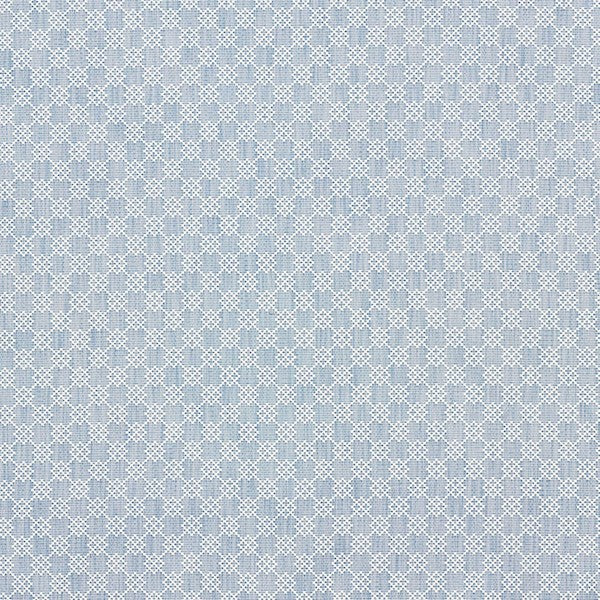 Schumacher Fabric 75562 Albert Fret Blue