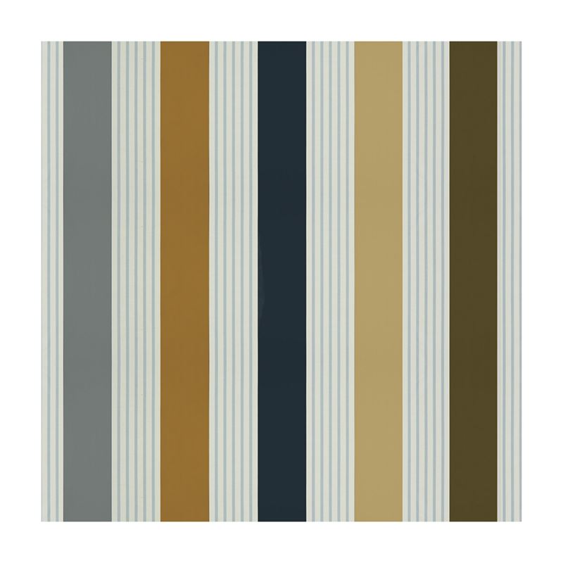Brunschwig & Fils Fabric 8015148.868 Evariste Stripe Grey/Nl