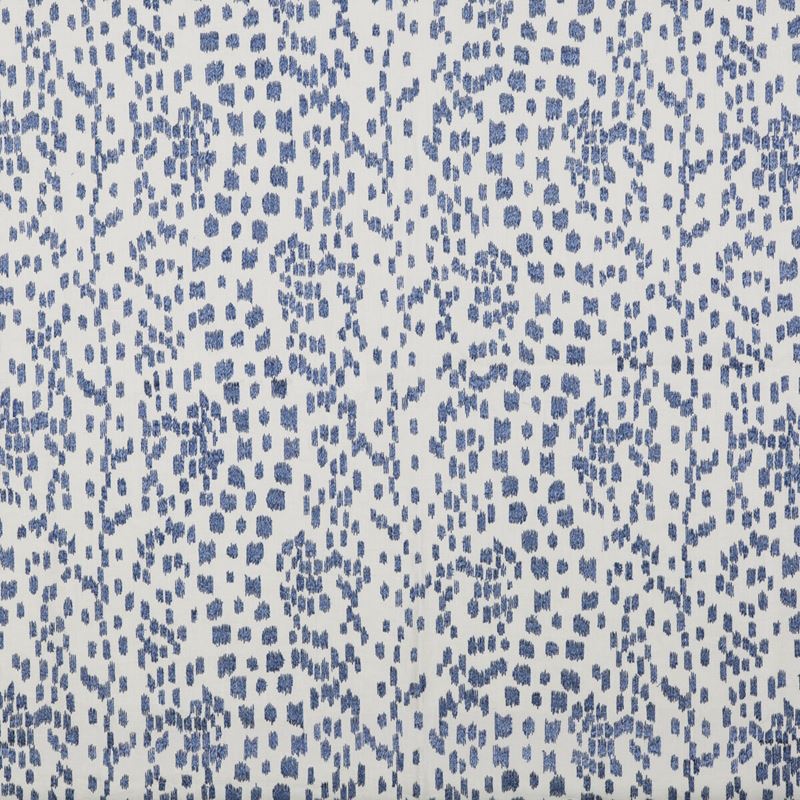 Brunschwig & Fils Fabric 8015168.221 Les Touches Emb Canton Blue