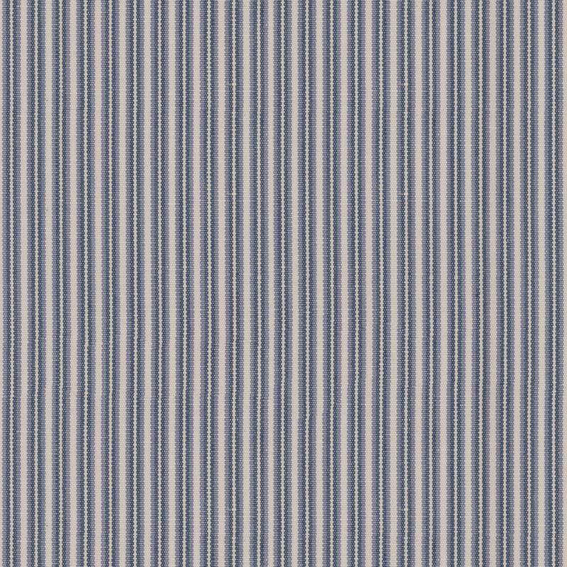 Brunschwig & Fils Fabric 8017103.50 Chamas Stripe Indigo