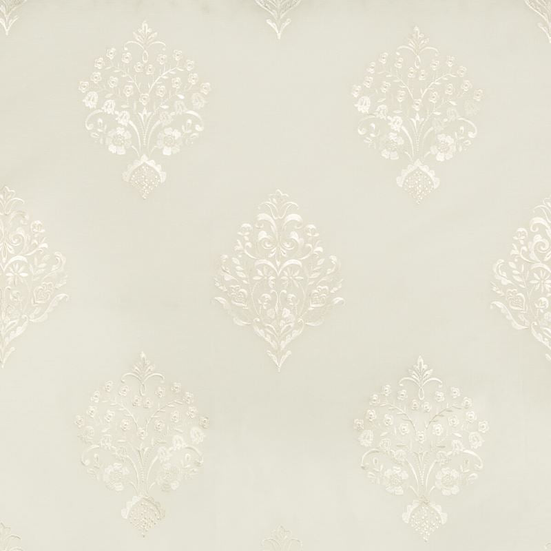 Brunschwig & Fils Fabric 8017110.101 Catulle Sheer White