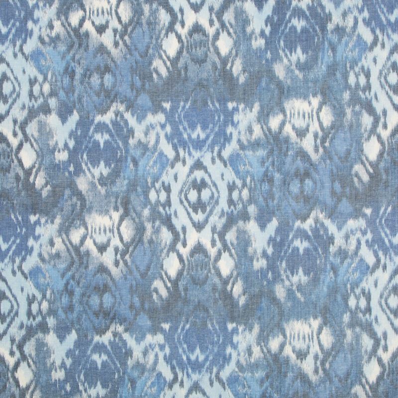 Brunschwig & Fils Fabric 8017136.5 Les Nomades Print Blue