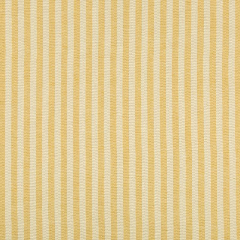 Brunschwig & Fils Fabric 8019102.40 Rollo Stripe Yellow