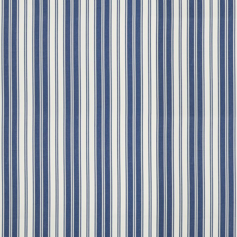Brunschwig & Fils Fabric 8019106.5 Audemar Stripe Blue