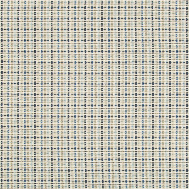 Brunschwig & Fils Fabric 8019121.516 Marollen Texture Blue/Tan