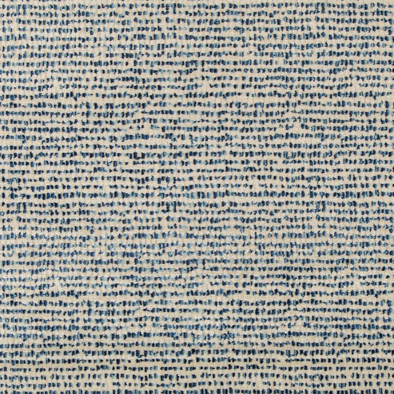 Brunschwig & Fils Fabric 8020115.550 De Blois Velvet Blue