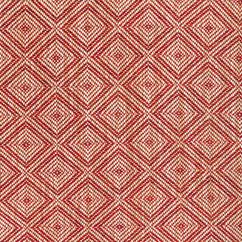 Brunschwig & Fils Fabric 8022114.19 Calvin Weave Red