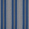 Schumacher Fabric 80810 Scoop Stripe Neptune