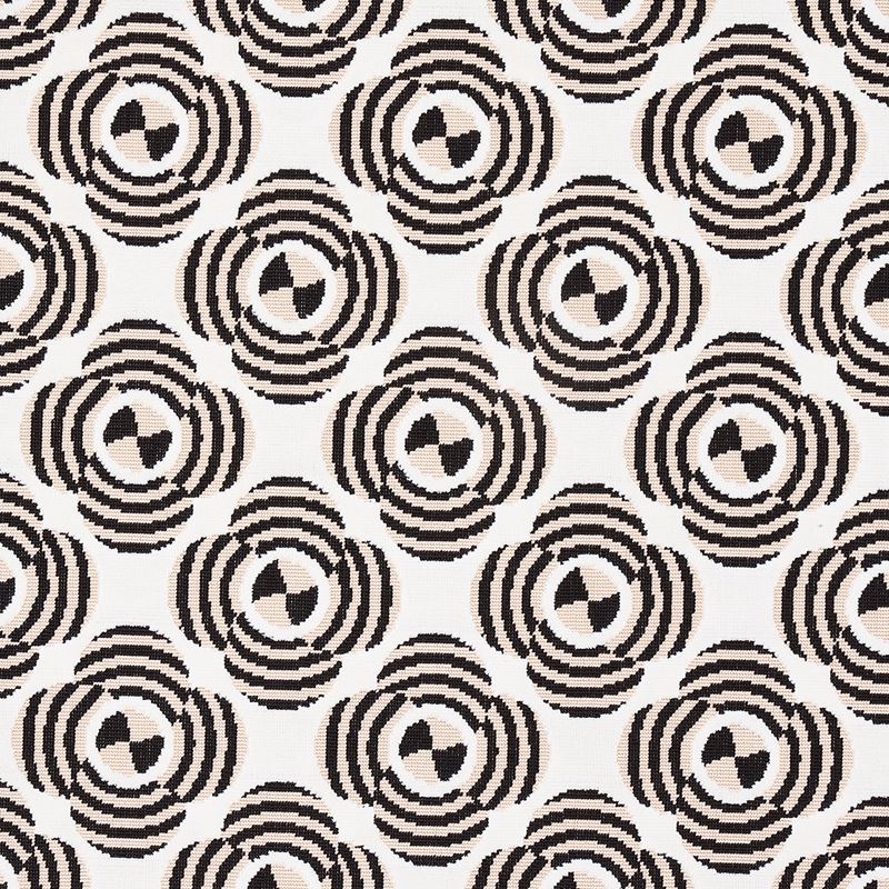 Schumacher Fabric 82261 Le Moderne Cut Velvet Neutral