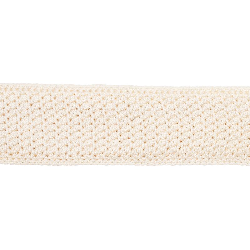 Schumacher Fabric Trim 82670 Sylvia Crochet Tape Ivory