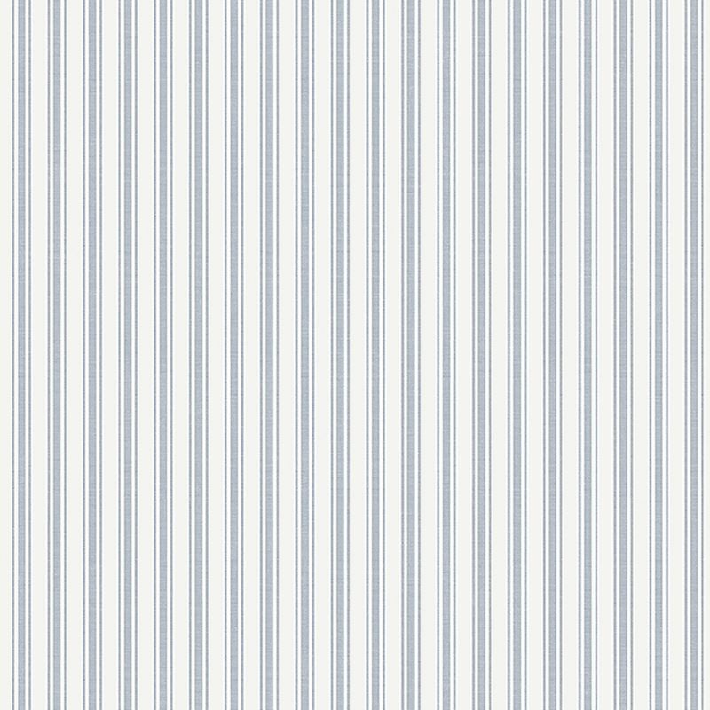 Schumacher Wallpaper 8871 Aspã– Stripe Sky