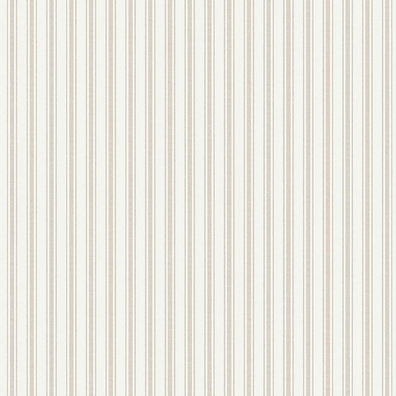Schumacher Wallpaper 8873 Aspã– Stripe Sand