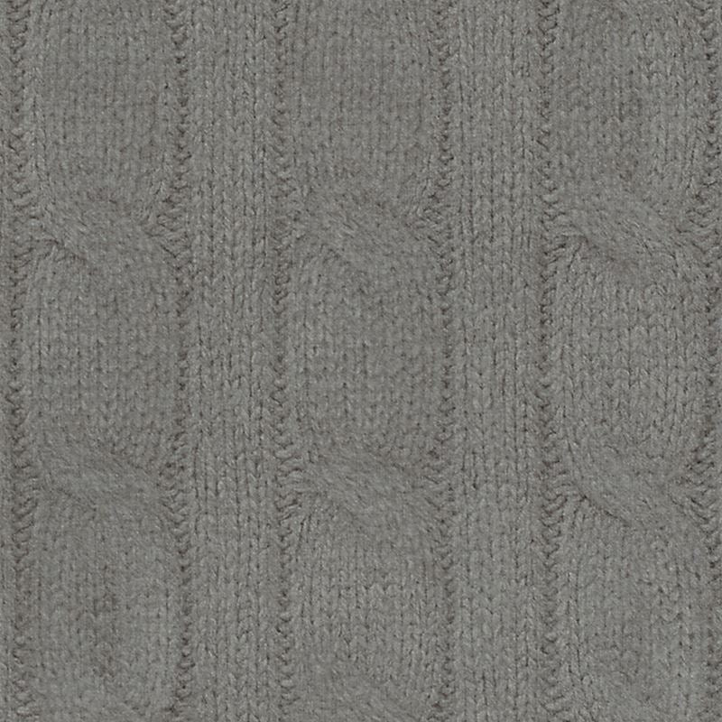 Phillip Jeffries Wallpaper 9066 Cable Knit Woolen Blanket on Silver Peony Sateen Club