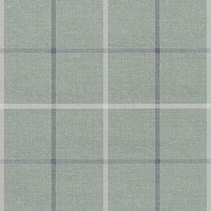 Phillip Jeffries Wallpaper 9125 Georgian Grid Green with Grey