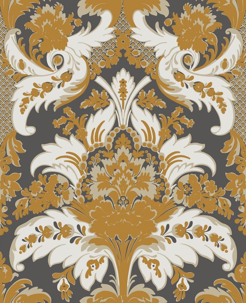 Cole & Son Wallpaper 94/5027.CS Aldwych Black and Gold